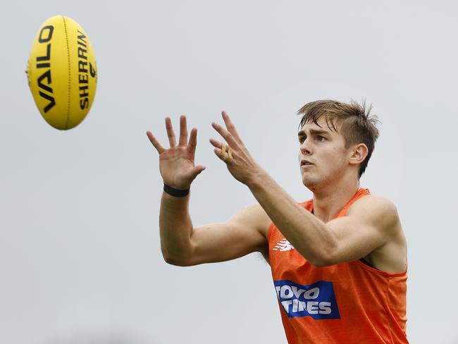 The Tasmanian wants to grab his opportunity at the Giants with both hands. Picture: Phil Hillyard