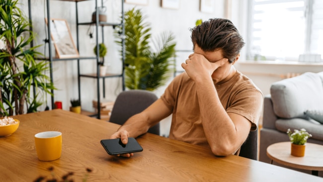 For men the most common disorders are alcohol abuse, depression and specific phobias. Image: Getty