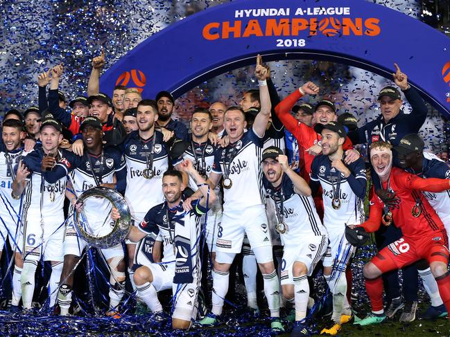 Melbourne Victory have an amazing record in finals football. Picture: Toby Zerna