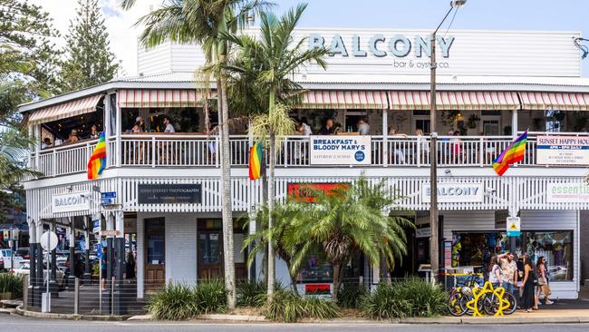 The outside of the Balcony Bar &amp; Oyster Co. Picture: Supplied