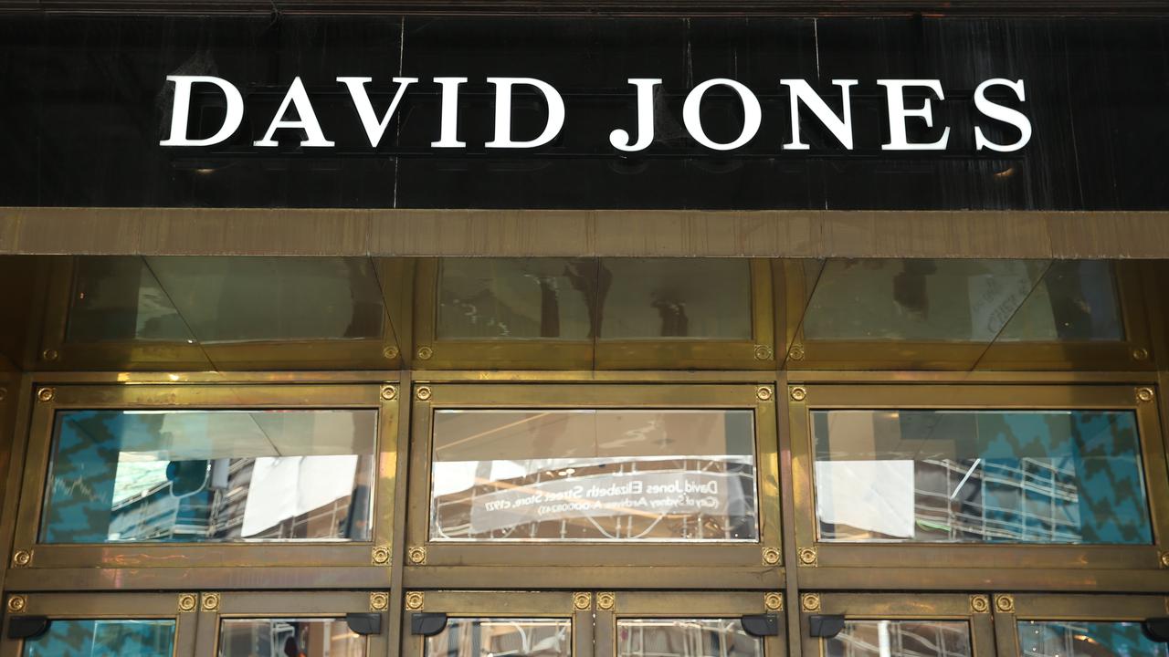 Gary Mortimer was trying to shop at the David Jones store in Brisbane’s CBD. Britta Campion / The Australian