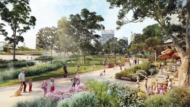 River Park - Batman Park render. Picture: Supplied