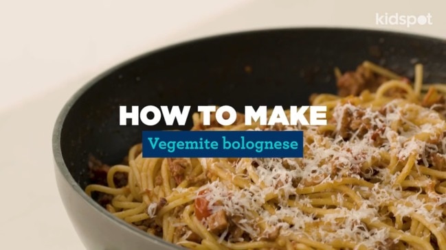 How to make Vegemite bolognese