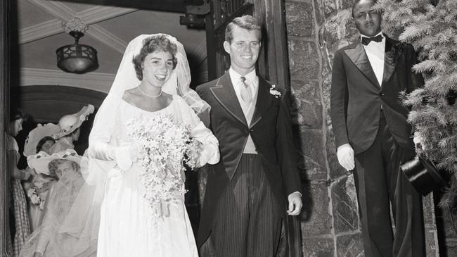 The Kennedys were married in Connecticut in 1950. Picture: Getty Images/The Times