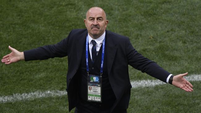 Stanislav Cherchesov warns Russia not to get too ahead of itself.