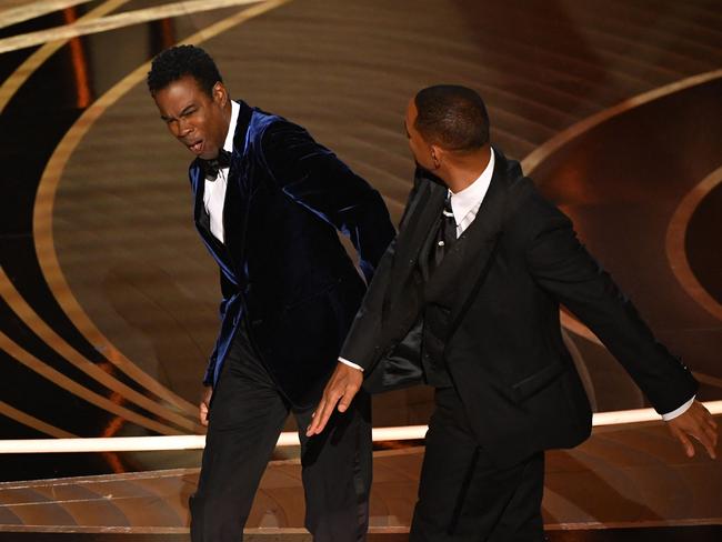 Celebrities were quick to offer support after this slap, but strangely to Will Smith and not so much Chris Rock. Picture: Robyn Beck / AFP