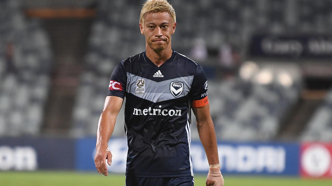 Keisuke Honda is Melbourne Victory’s Asian marquee in the Asian Champions League.