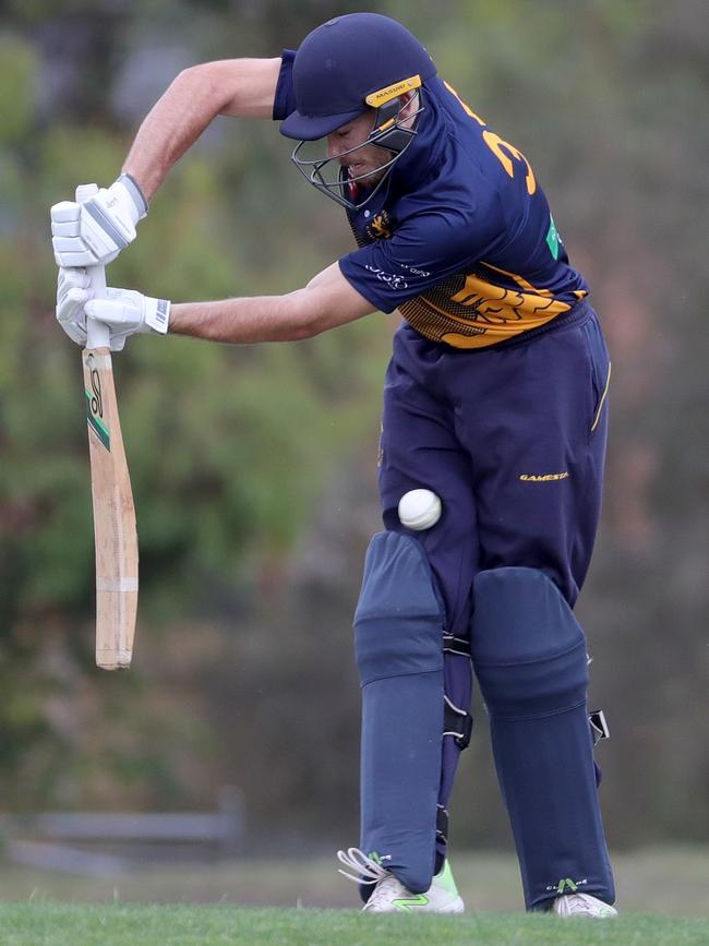 Jack Condon in action for Strathmore.