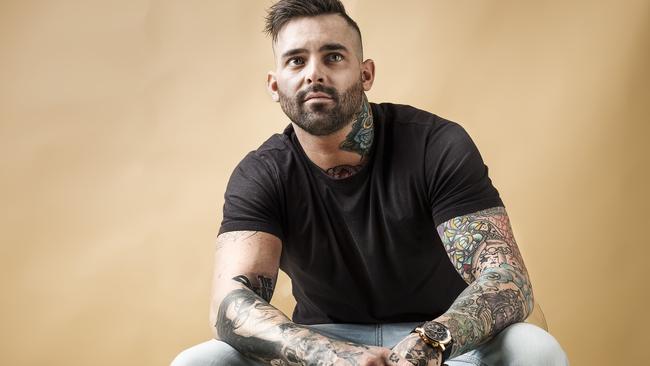 Keller from Nine's new series of Married at First Sight. Photo Mark Cranitch.