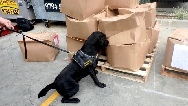 A Melbourne man smuggled $15 million worth of MDMA into Australia hidden in coffee bags. Picture: Supplied/AFP