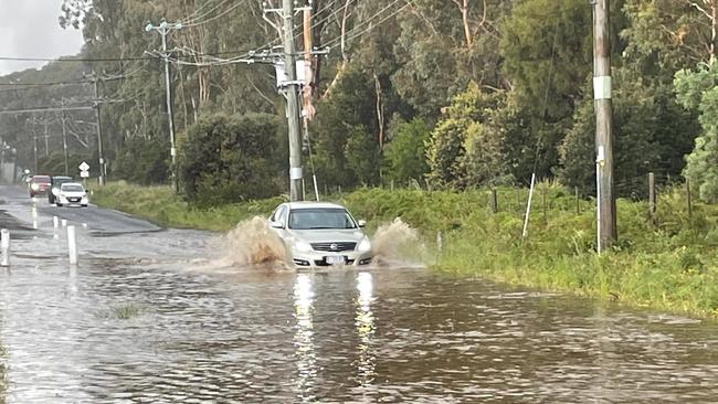 Surf Rd, Seven Mile Beach, on Thursday evening.