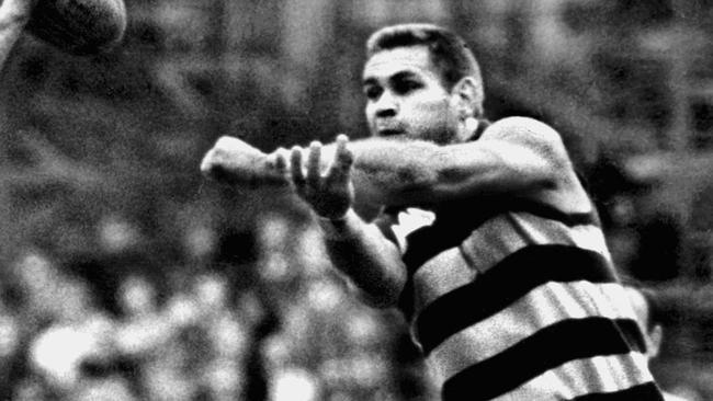 Graham "Polly" Farmer made the handpass famous. He is a member of the AFL Team of the Century.