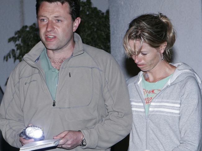 Gerald McCann and Kate McCann pictured outside the Ocean Club in 2007.