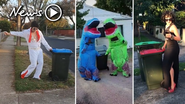 Take out the trash but make it fashion: The best bin outing costumes in isolation