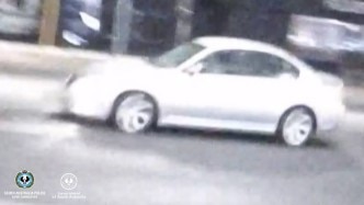 SA Police release image of silver Subaru Liberty sedan wanted in relation to fatal hit and run at Hillcrest on Tuesday May 6.