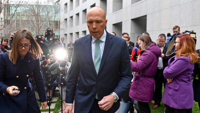 Peter Dutton insisted the Federal Government was in far better shape to face an election than it had been before the troublesome leadership spill created by the party’s conservative wing.