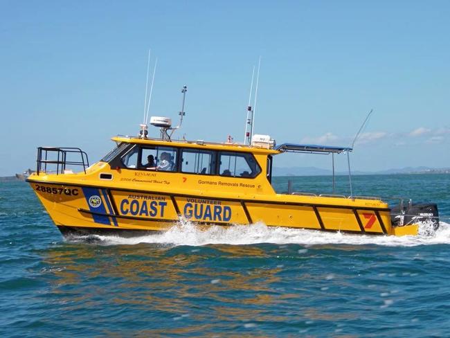 ACTION STATIONS: A Coast Guard vessel responds to an emergency call. Picture: Contributed