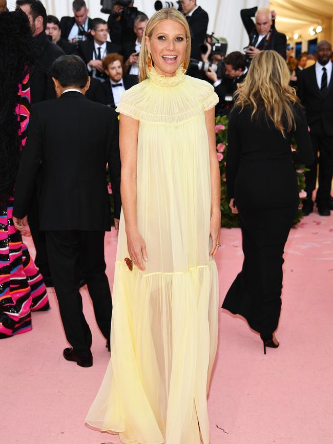 After vowing never to return, Gwyneth Paltrow was back at the Met Gala. Picture: Getty Images