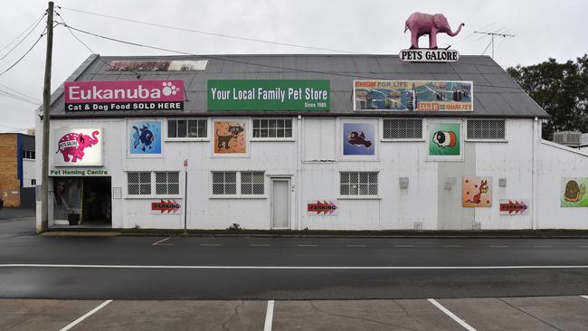 Pets Galore, Hodgson St, Toowoomba. Picture: Kevin Farmer