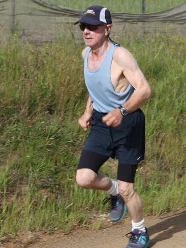 The biggest field in the event’s history turned out for the 2016 Bruny Island Ultra Marathon. Runner Paul Rapley, 71.