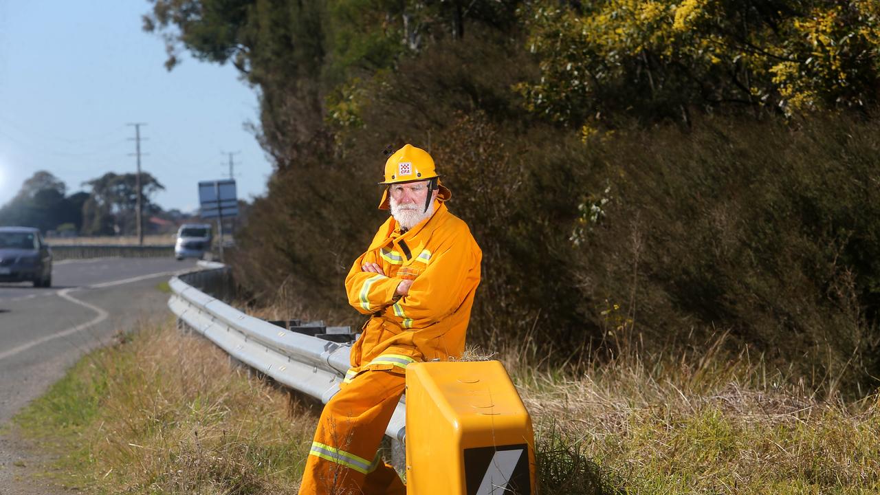 East Gippsland’ Hillside volunteer and former captain Nick Barton said getting roadside burns done under the CFA’s onerous rules was “pretty well impossible”. Picture Yuri Kouzmin