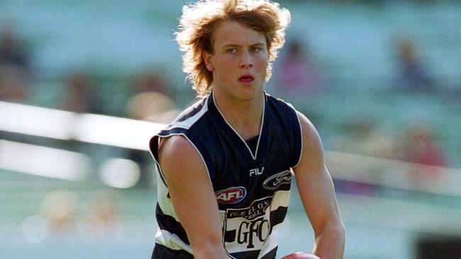 Gary Ablett Jr against Hawthorn in 2002