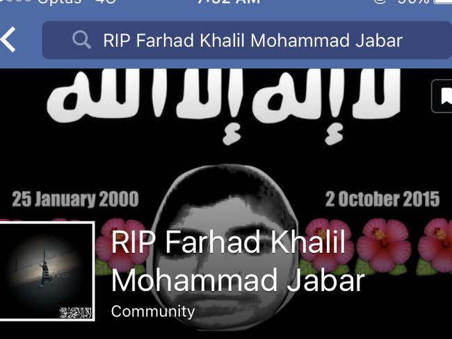 Outrage... RIP page dedicated to Jabar