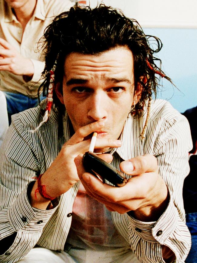 Matty Healy is the frontman for British indie pop band The 1975.