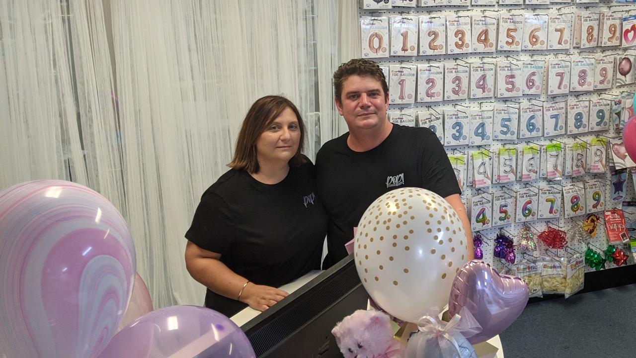 Pop Balloon Shop is run by locals Katrina and Bradley Drinnan.