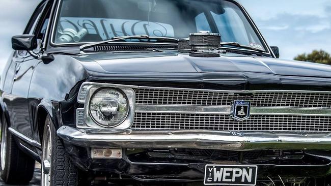 The number plates have been deemed too offensive by VicRoads. Picture: Supplied