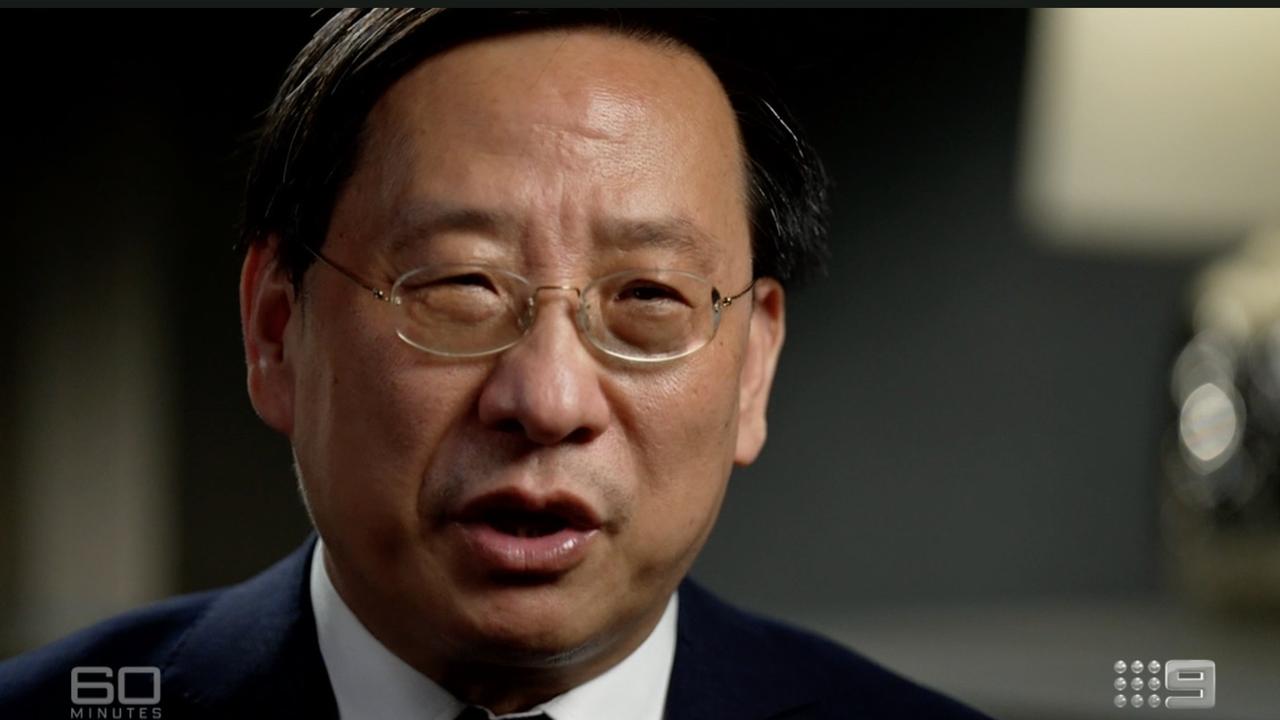 Former Chinese diplomat Victor Gao. Picture: Nine