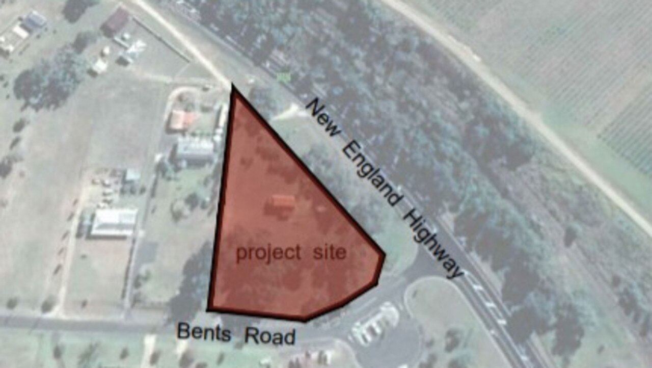 Site for the new Ballandean cellar door and restaurant. Picture: via SDRC