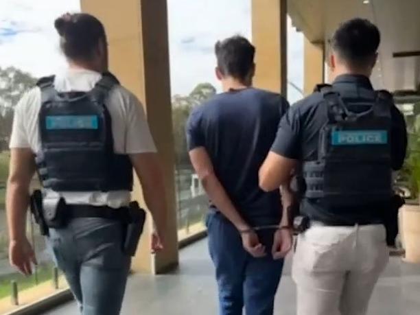 The AFP have arrested three men in western Sydney for taking part in an alleged methamphetamine manufacture and supply operation. Picture: AFP