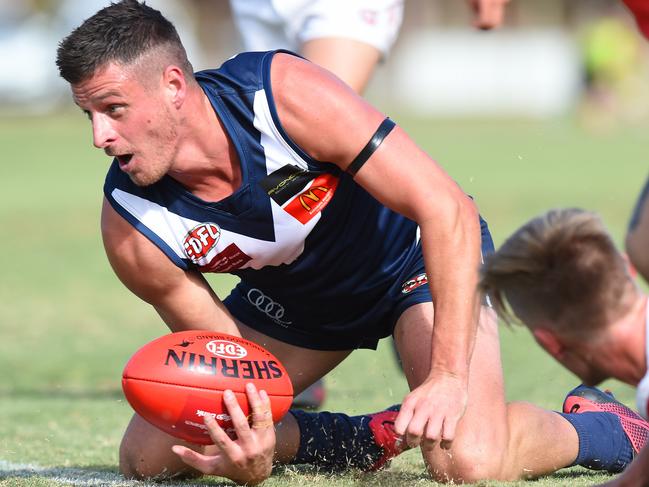 Avondale Heights vice-captain Justin Morris. Picture: Josie Hayden