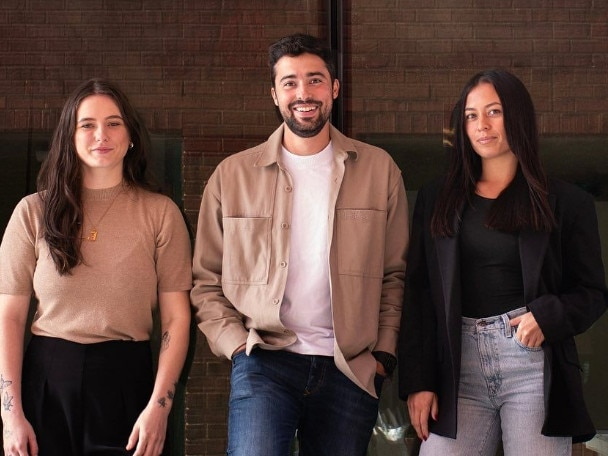 Adelaide chef Leonard Loureiro and ex-partner Brenda Loveday. Plus Loureiro and Loveday with business partner Jessica Purcell. Pics: Instagram.