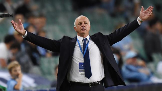 Graham Arnold said his focus is totally on Sydney FC. Picture: AAP