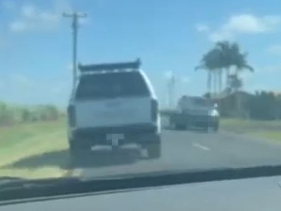 Video: Family’s near miss with reckless driver near Bundaberg