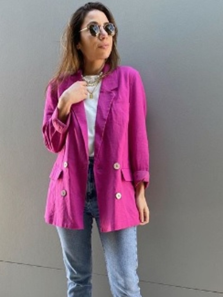 Pink sale cardigan kmart