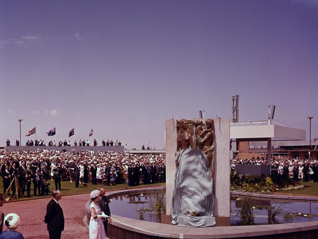 Queen Elizabeth II in South Australia, during 1963 royal visit. Picture: SLSA: Vic Grimmett