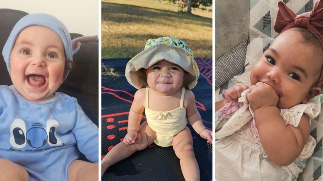 Some of the adorable nominations in the NT News' Cutest Dry Season Bub competition.