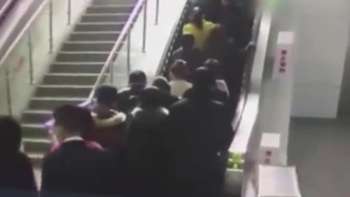 When escalators go wrong