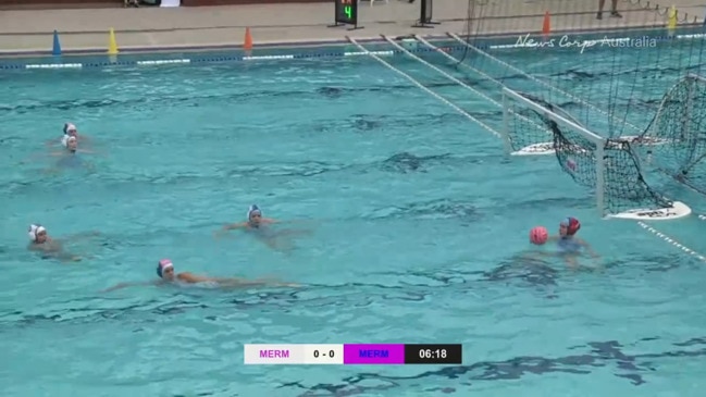 Replay: Brisbane Water Polo finals - Mermaids Blue vs Mermaids Pink (15A girls)