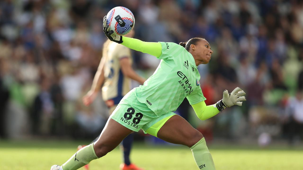 Barbara of Melbourne City is in doubt for the grand final due to illness. Picture: Jason McCawley/Getty Images