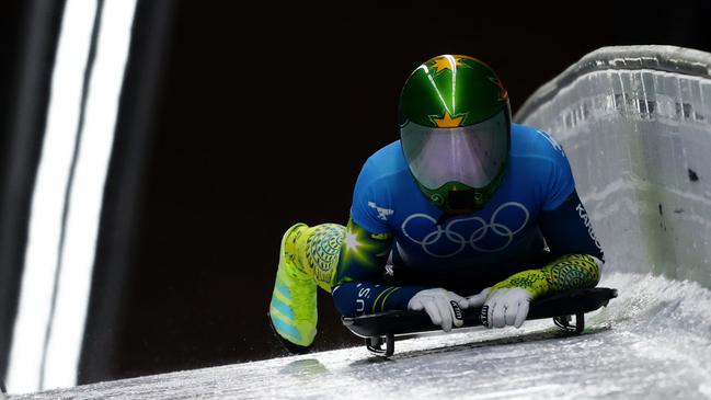 Jackie Narracott’s silver medal performance has delivered Australia its finest ever performance at a Winter Olympics. Picture: Getty Images