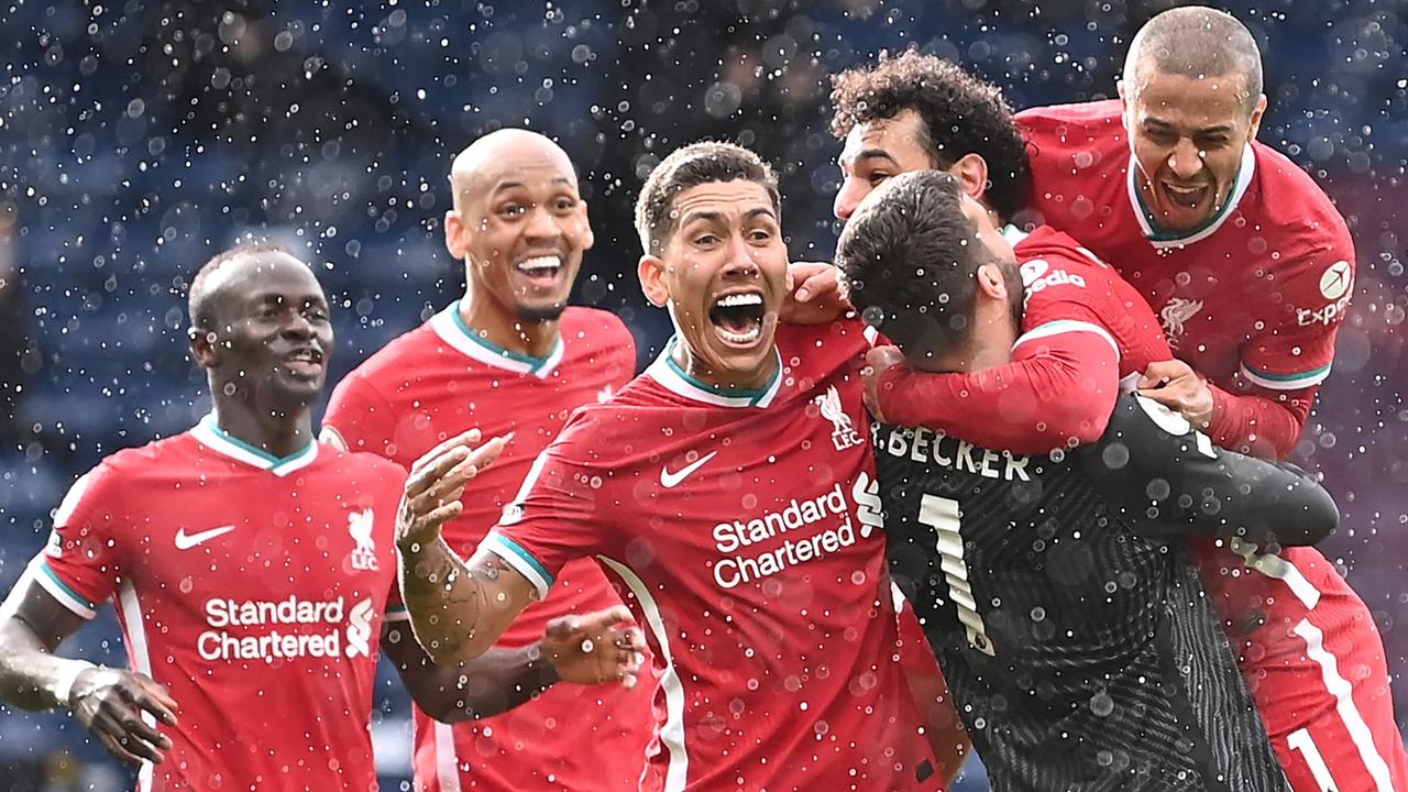 Liverpool FC - Roberto Firmino, Alisson Becker, Sadio Mané e