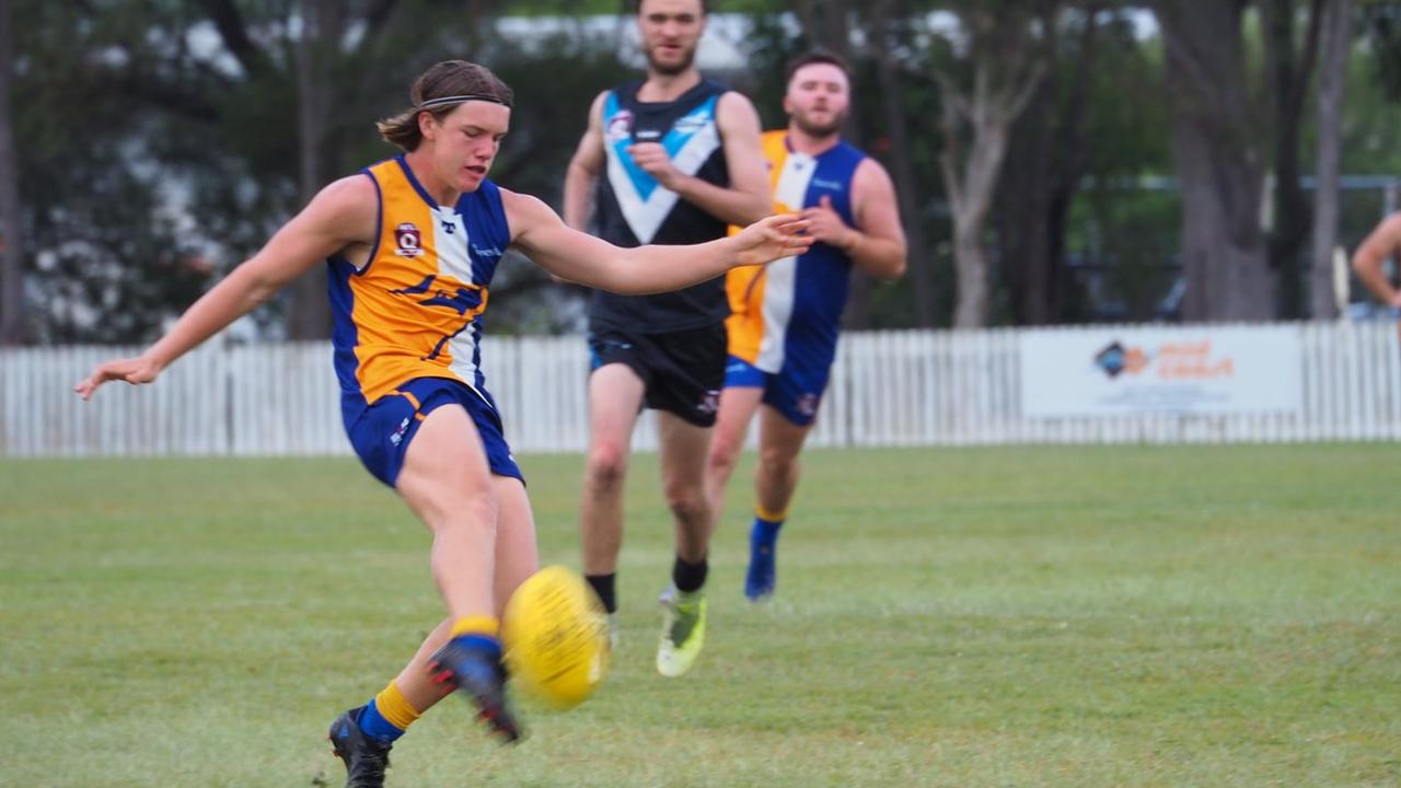 29/03/2023 - Isak Hose is a player on the rise for Across The Waves Eagles. Picture: Samantha Hayhoe