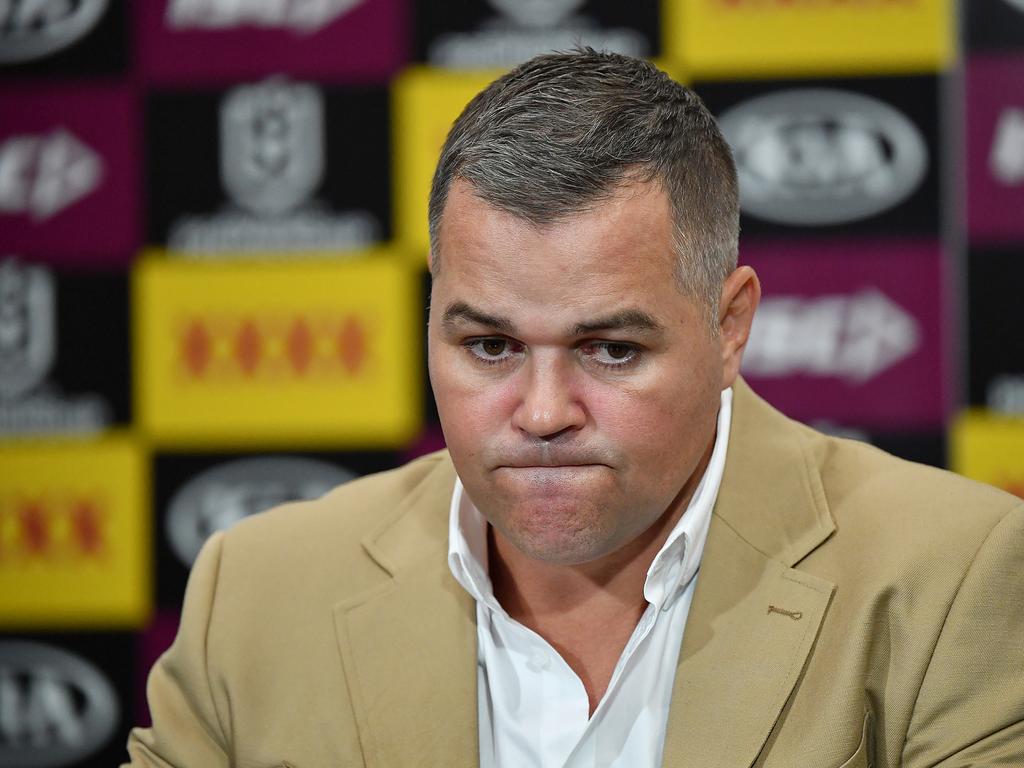 Anthony Seibold will take over at Manly in November. Picture: AAP Image/Darren England