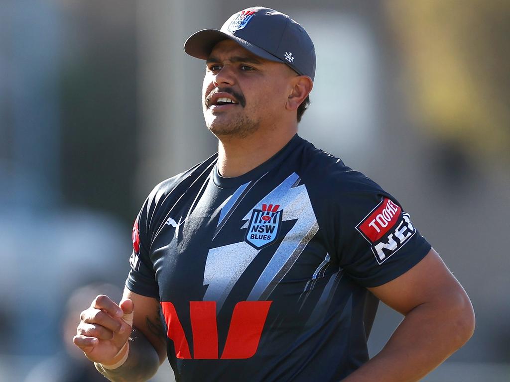 Latrell Mitchell has reportedly ruled himself out of Origin consideration. Picture: Mark Kolbe/Getty Images