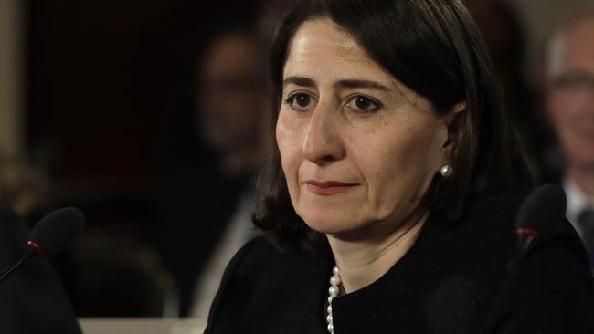 NSW Premier Gladys Berejiklian at the National Governors Association meeting in Washington. Picture: AAP