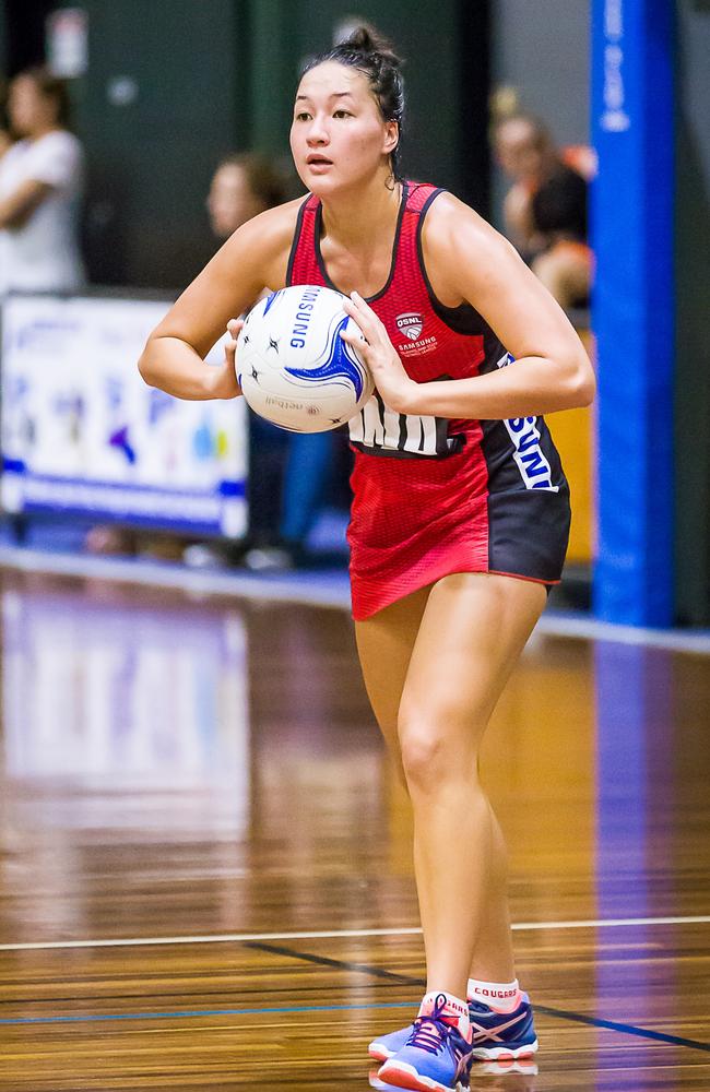Netballer Jada Gafa. Photo: Netball Queensland